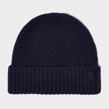 Blue Joules Mens Berwick Beanie Hat Navy