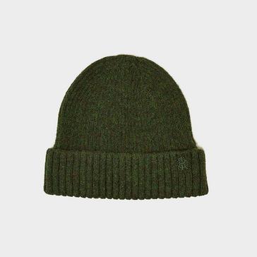 Green Joules Mens Berwick Beanie Hat Green