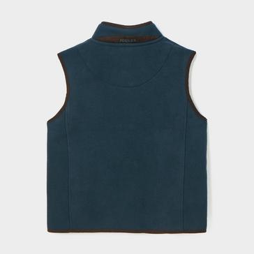 Blue Joules Kids Coxton Fleece Gilet Blue