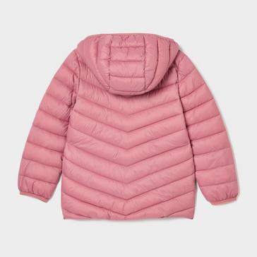Pink Joules Kids Kinnaird Showerproof Padded Coat Pink