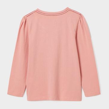 Pink Joules Kids Bessie Artwork T-Shirt Pink