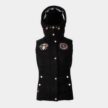 Black Holland Cooper Womens Team Gilet Black