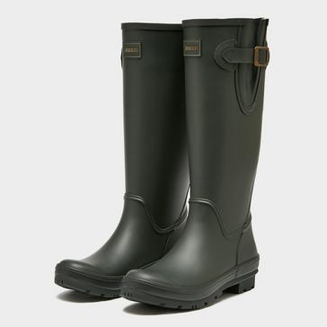 Green Joules Womens Houghton Adjustable Tall Wellies Green
