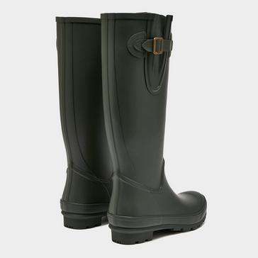 Green Joules Womens Houghton Adjustable Tall Wellies Green