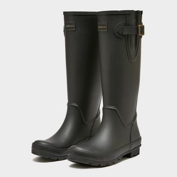 Black Joules Womens Houghton Adjustable Tall Wellies Black