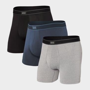 MULTI Saxx Men's Daytripper Boxer Shorts Pack of Three