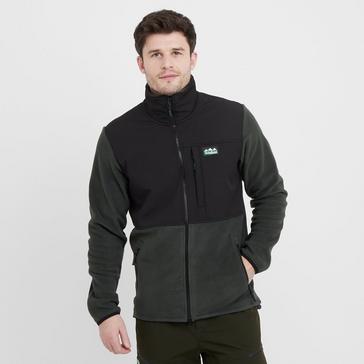 Green Ridgeline Mens Hybrid Jacket Black/Olive