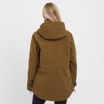 Brown Ridgeline Womens Monsoon II Classic Jacket Teak