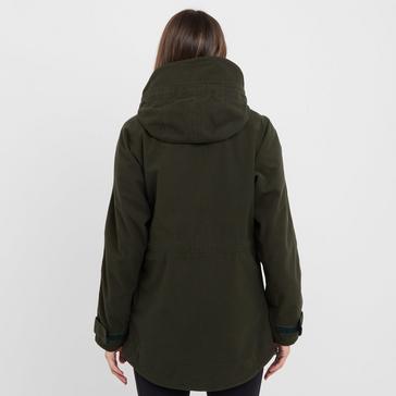 Green Ridgeline Womens Monsoon II Classic Smock Deep Forest