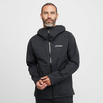 Black Berghaus Men’s Ridge-Roamer Softshell Jacket