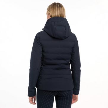 Blue LeMieux Womens Brooke Waterproof Hybrid Jacket Navy