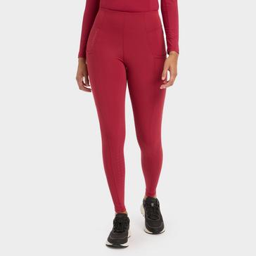 Red LeMieux Womens Naomi Pull On Breeches Ember