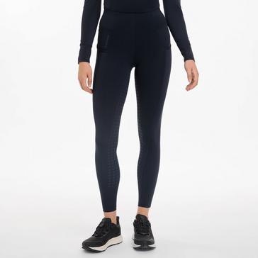 Blue LeMieux Womens Naomi Pull On Breeches Navy