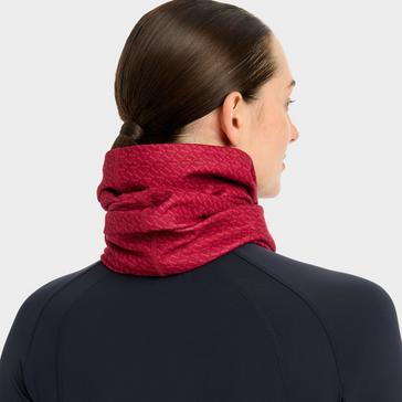 Red LeMieux Print Stretch Snood Ember