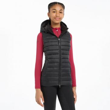 Black LeMieux Young Rider Milly Puffer Gilet Black