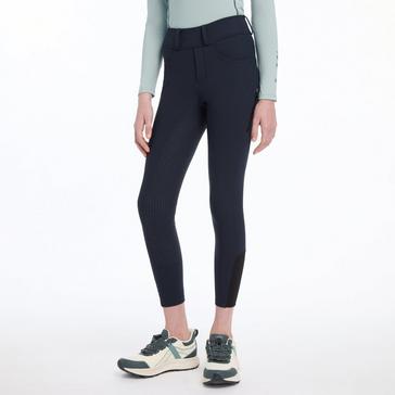 Blue LeMieux Young Rider Ella Winter Breggings Navy