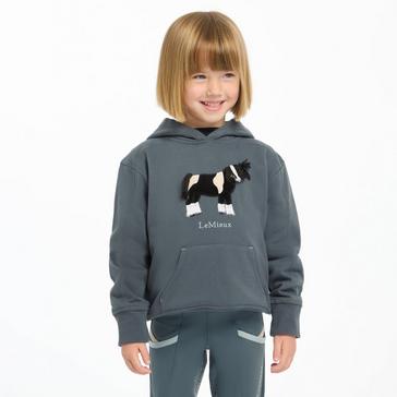 Blue LeMieux Kids Mini Romi Hoodie Petrol