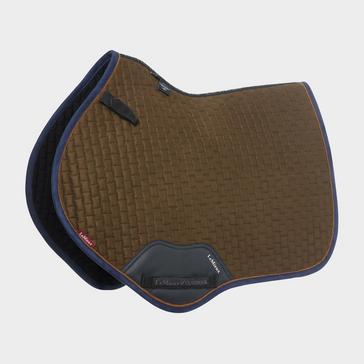 Green LeMieux Suede Close Contact Saddle Pad Alpine