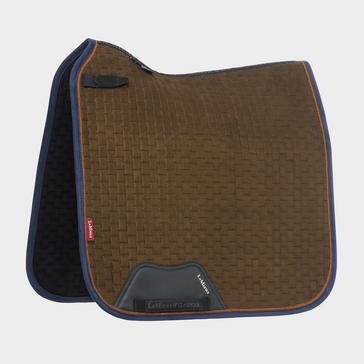 Green LeMieux Suede Dressage Saddle Pad Alpine