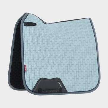 Blue LeMieux Suede Dressage Saddle Pad Glacier