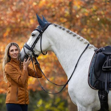 Blue LeMieux Loire Classic Dressage Square Saddle Pad Petrol