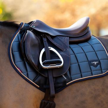 Blue LeMieux Loire Classic Close Contact Square Saddle Pad Petrol