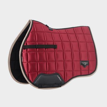 Red LeMieux Loire Classic GP Square Saddle Pad Ember