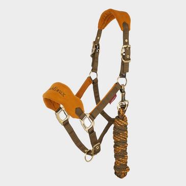 Green LeMieux Vogue Headcollar & Leadrope Alpine