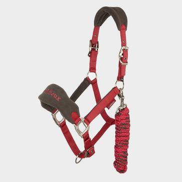 Red LeMieux Vogue Headcollar & Leadrope Ember