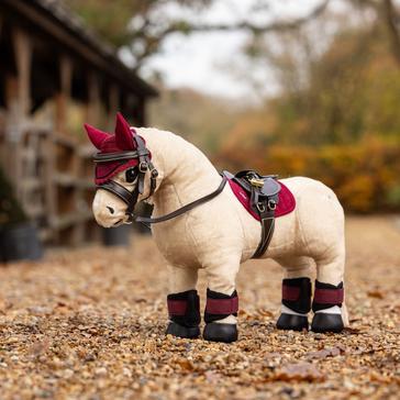 Red LeMieux Mini Toy Pony Saddle Pad Ember