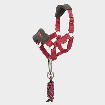 Red LeMieux Toy Pony Vogue Headcollar & Leadrope Ember