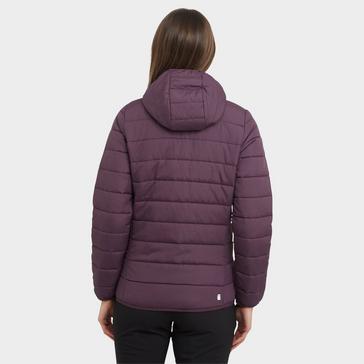 Purple Regatta Womens Helfa Insulated Quilted Jacket Deep Plum