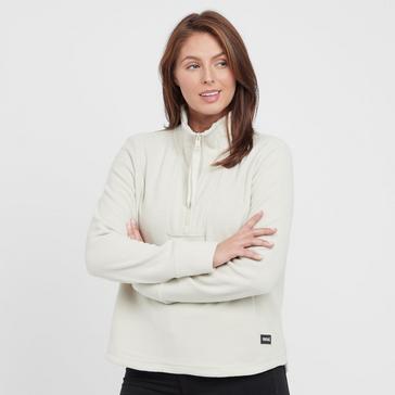 White Regatta Womens Juliette Half Zip Fleece Moonstruck