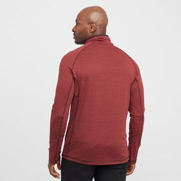 Red Regatta Mens Yonder II Half Zip Fleece Red