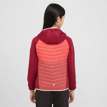 Red Regatta Kids Kielder Hybrid VIII Jacket Rumba Red Sky