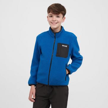 Blue Regatta Kids Frankie Full Zip Fleece Olympian Blue