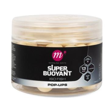 White MAINLINE Super Buoyant Pop Ups ISO Fish White 13mm