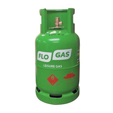 Green Flogas 6kg Leisure New & Full Gas Cylinder