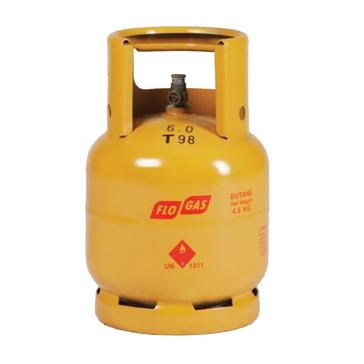 Yellow Flogas 4.5kg Butane New & Full Gas Cylinder
