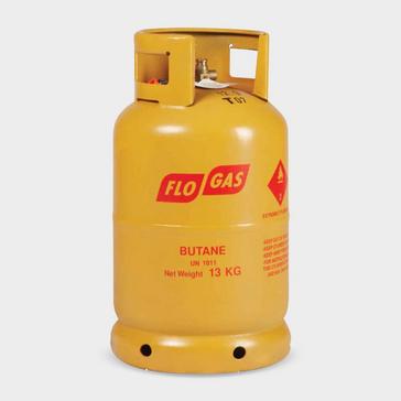 Yellow Flogas 13kg Butane New & Full Gas Cylinder