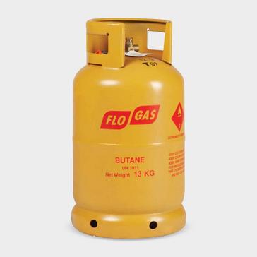 Yellow Flogas 13kg Butane Gas Cylinder Refill