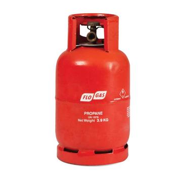 Red Flogas 3.9kg Propane Gas Cylinder Refill