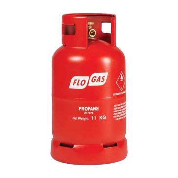 Red Flogas 11kg Propane Gas Cylinder Refill