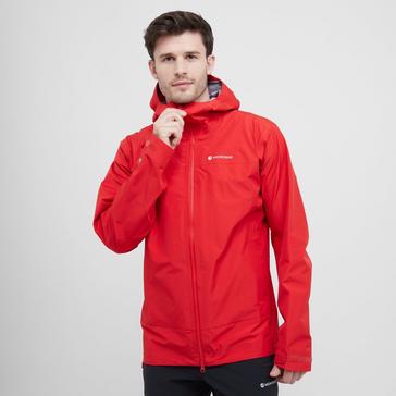 Red Montane Men's Phase Waterproof Jacket