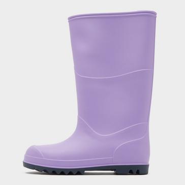 Purple Grubs Kids Berwick Wellington Boots Lavender