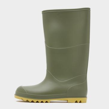 Green Grubs Kids Berwick Wellington Boots Green