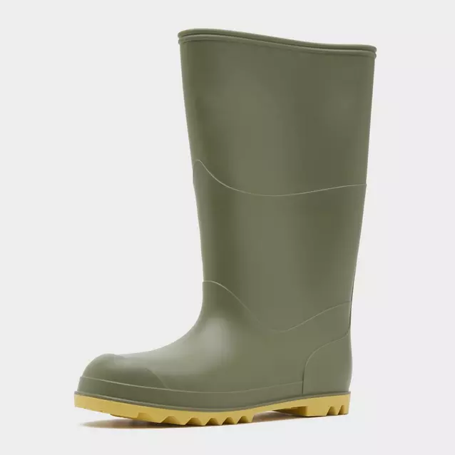 Grubs Berwick Kids' Green Wellington Boots GO Outdoors