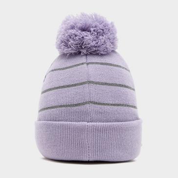 Purple Platinum Kids Alva LED Pom Hat Lilac