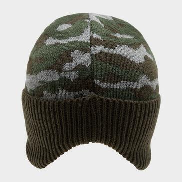 Green Platinum Arran Ear Cover LED Hat Camo