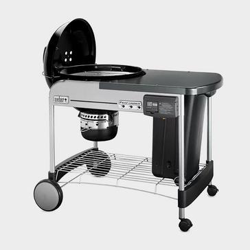 Black Weber Performer Deluxe GBS Charcoal Barbecue 57cm